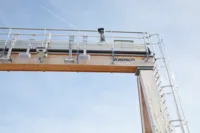 © @ Kapsch TrafficCom Die Green Gantry mit installierter Hardware