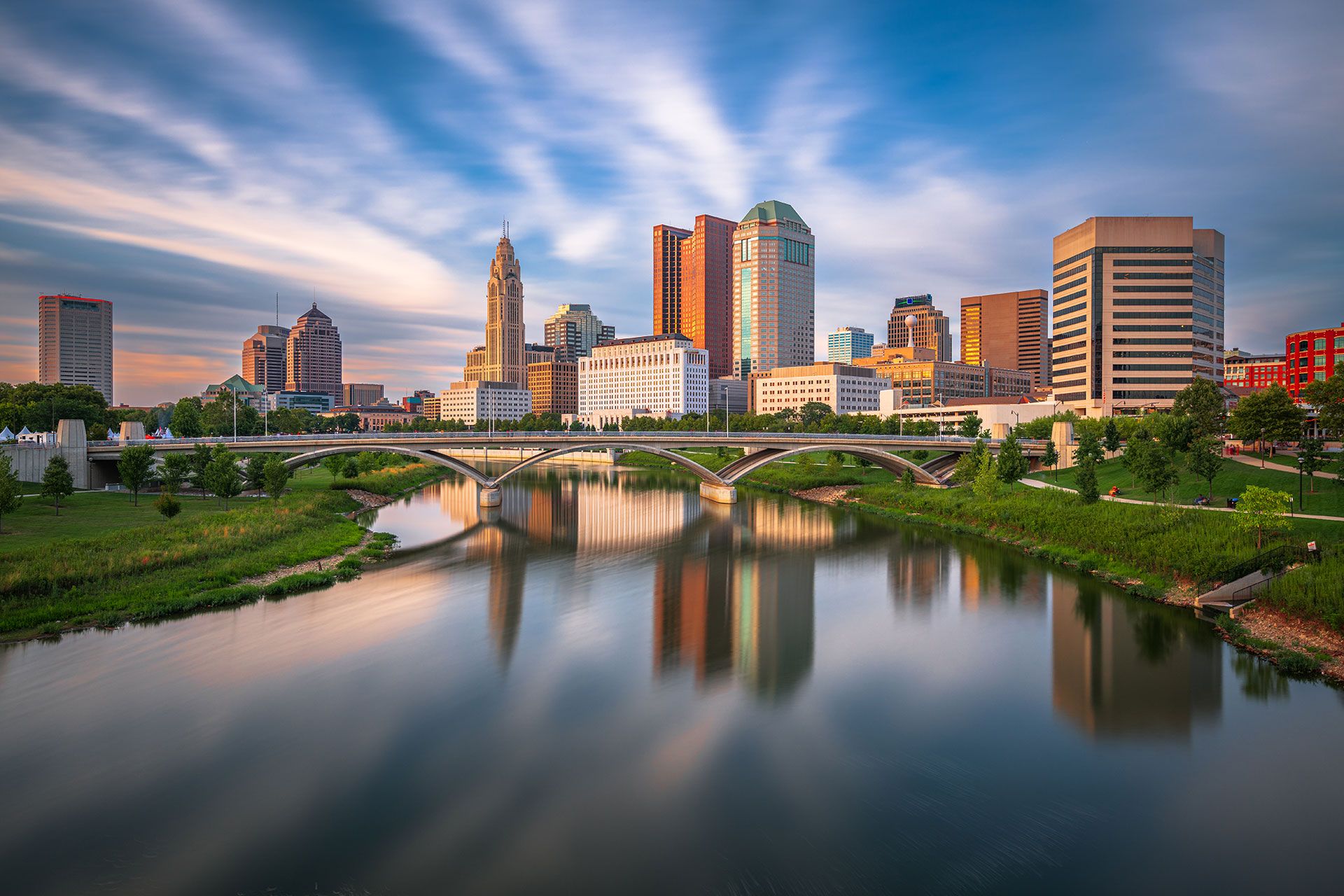 Columbus - Skyline, OH-USA