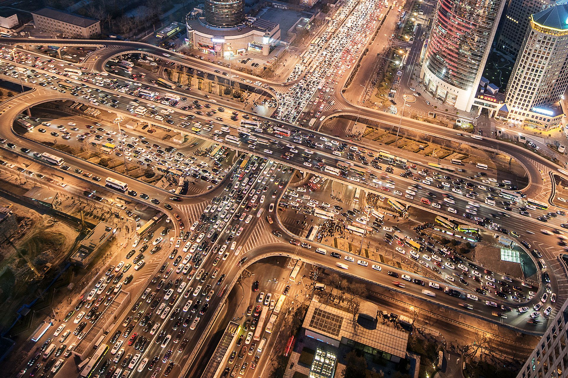 Beijing - Traffic Jam, CN