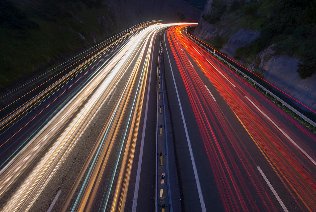 A8 highway, Zarautz, Euskad